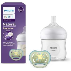 Biberon Philips Avent En Plastique Avec sucette 0-6 mois
