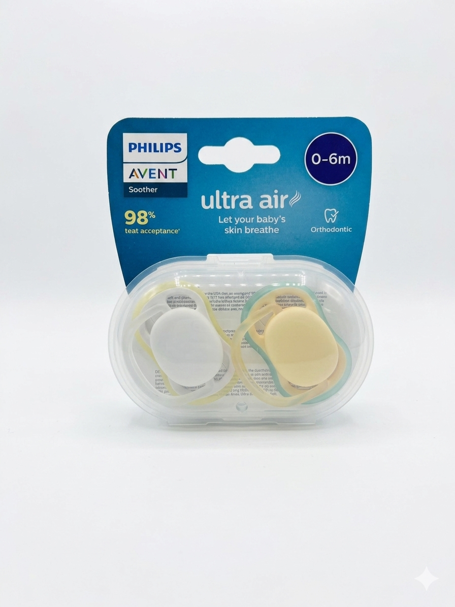 Sucettes Philips Avent Ultra Air (0-6 mois)